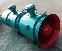 FBD series mine flameproof compression type counter-rotating axial fan